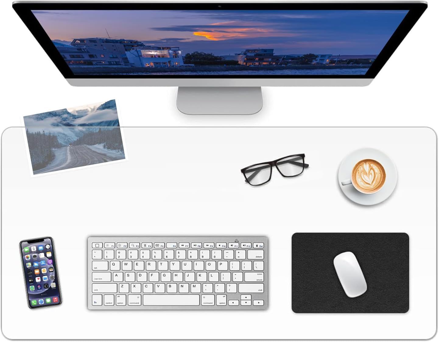 Showcases the product in a real-world office/workspace setting to help shoppers visualize how it fits into their daily life and work environment.