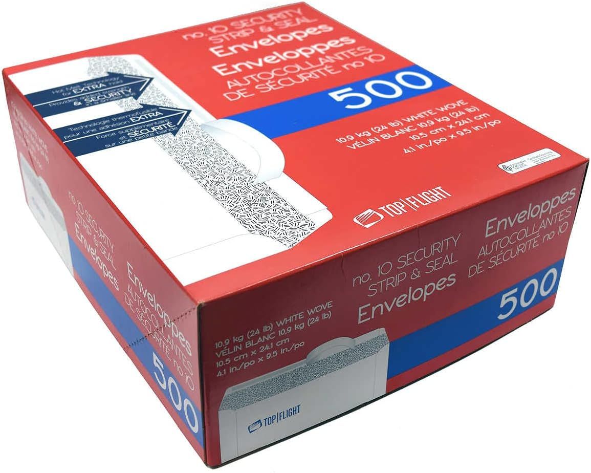 Communicates the large quantity of envelopes included in the box to emphasize value and bulk purchasing benefit for shoppers.