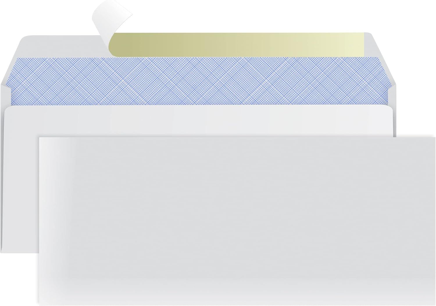 Provides a clean, catalog-style view of the envelope product on a white background with no text or design elements, allowing shoppers to see the product clearly.