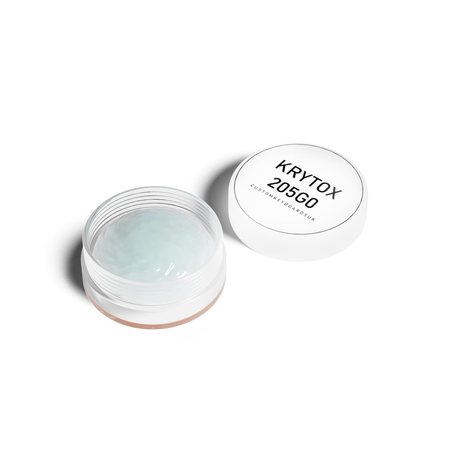 Provides a clean, catalog-style view of the product jar and its lid with brand name and product code visible, allowing shoppers to see the packaging design and product appearance clearly.