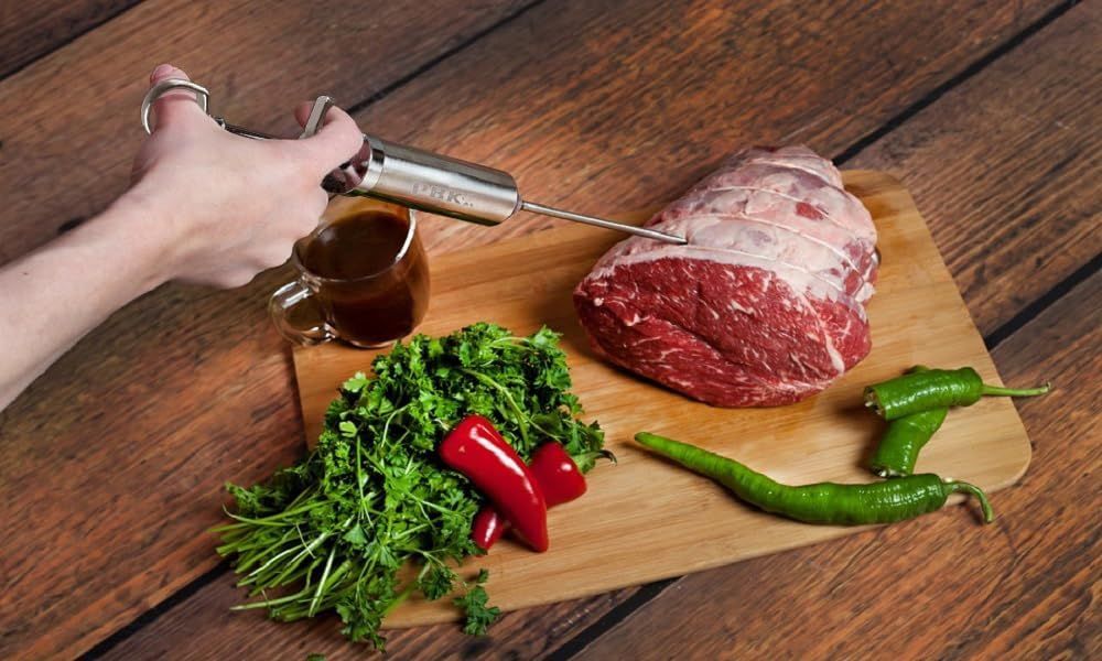 Shows the product in a real-world kitchen setting to help shoppers visualize how they would use it for food preparation and cooking.