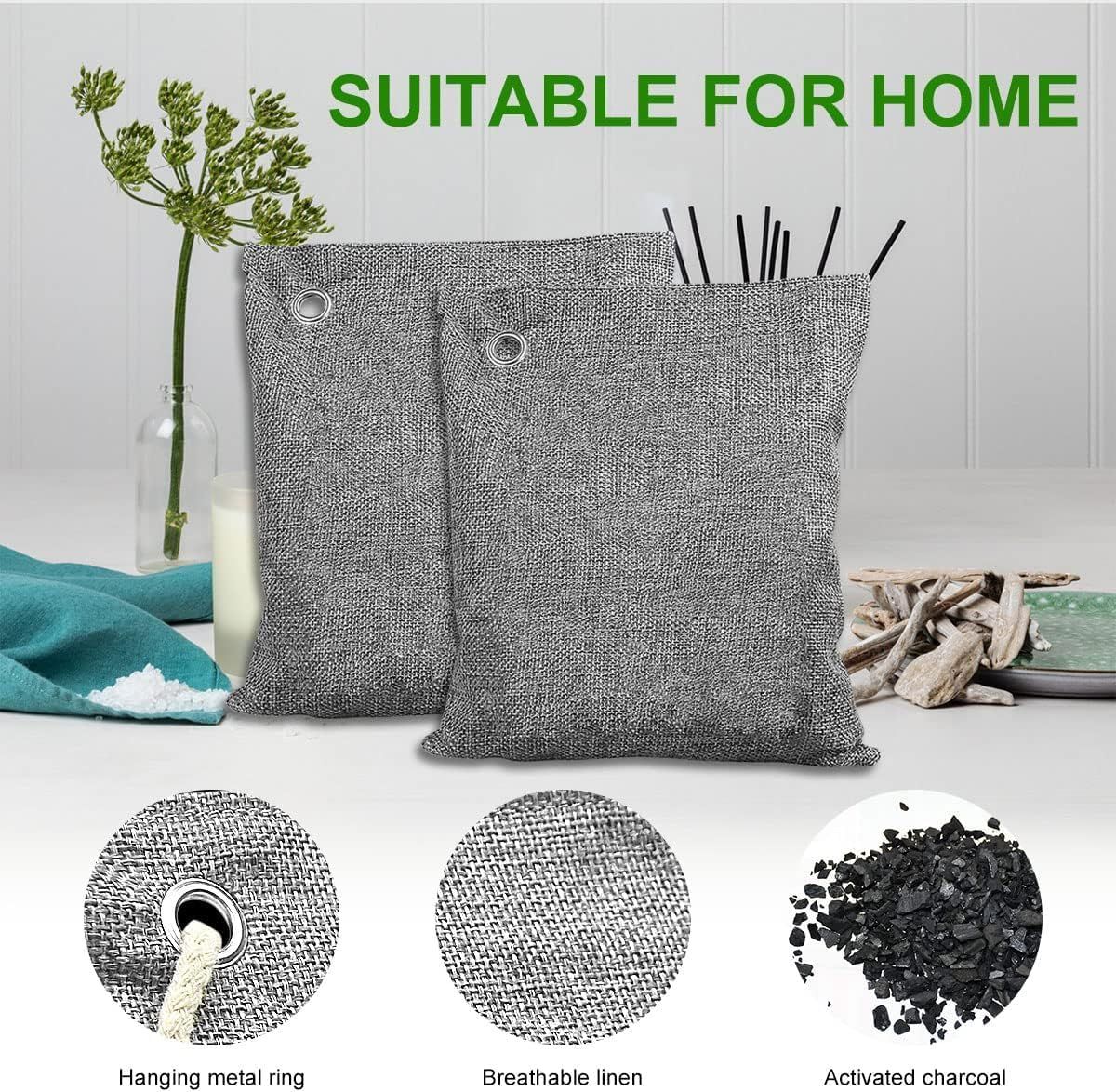 Communicates multiple product features in a segmented layout to show the product's versatility for home use, highlighting its construction details and air-purifying functionality.