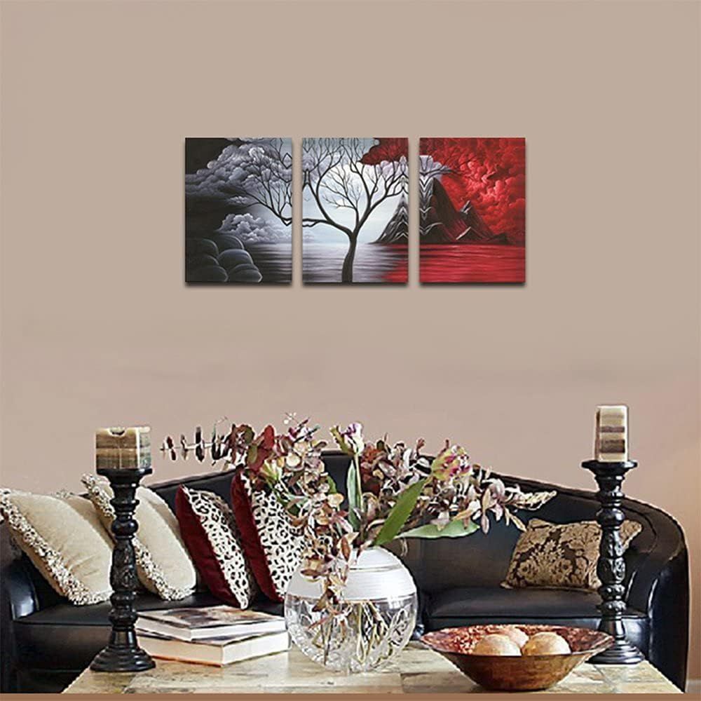 Shows the wall art displayed in an elegant living room with decorative furniture and accessories to demonstrate versatility across different interior design styles.
