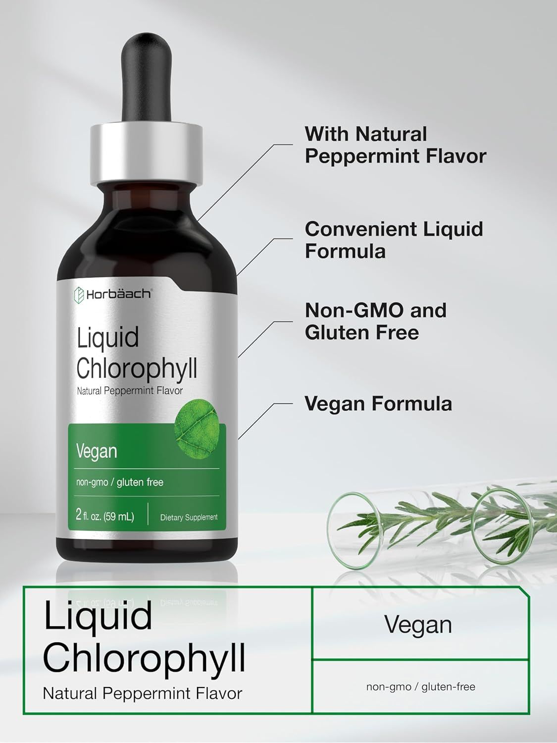 Highlights four distinct product benefits in a segmented layout with callout lines to communicate versatility, dietary compatibility, and ease of use.
