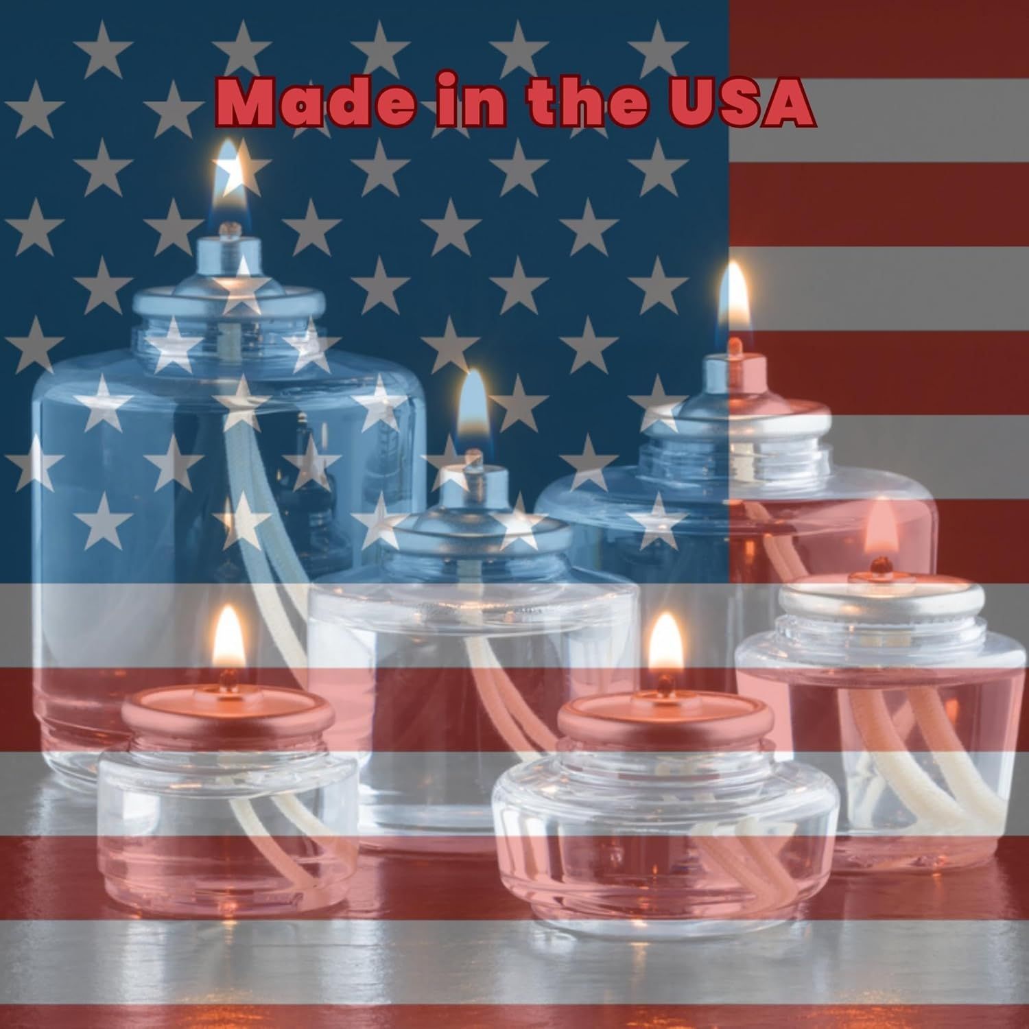 Highlights the product's American origin and manufacturing heritage to build trust and appeal to shoppers who value domestically-made products.
