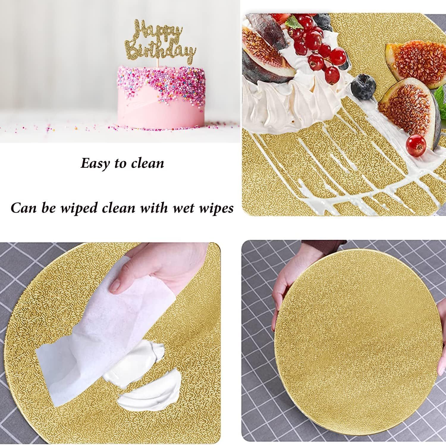 Highlights the product's easy-to-clean benefit by showing it can be wiped clean with wet wipes, reassuring shoppers about maintenance convenience.