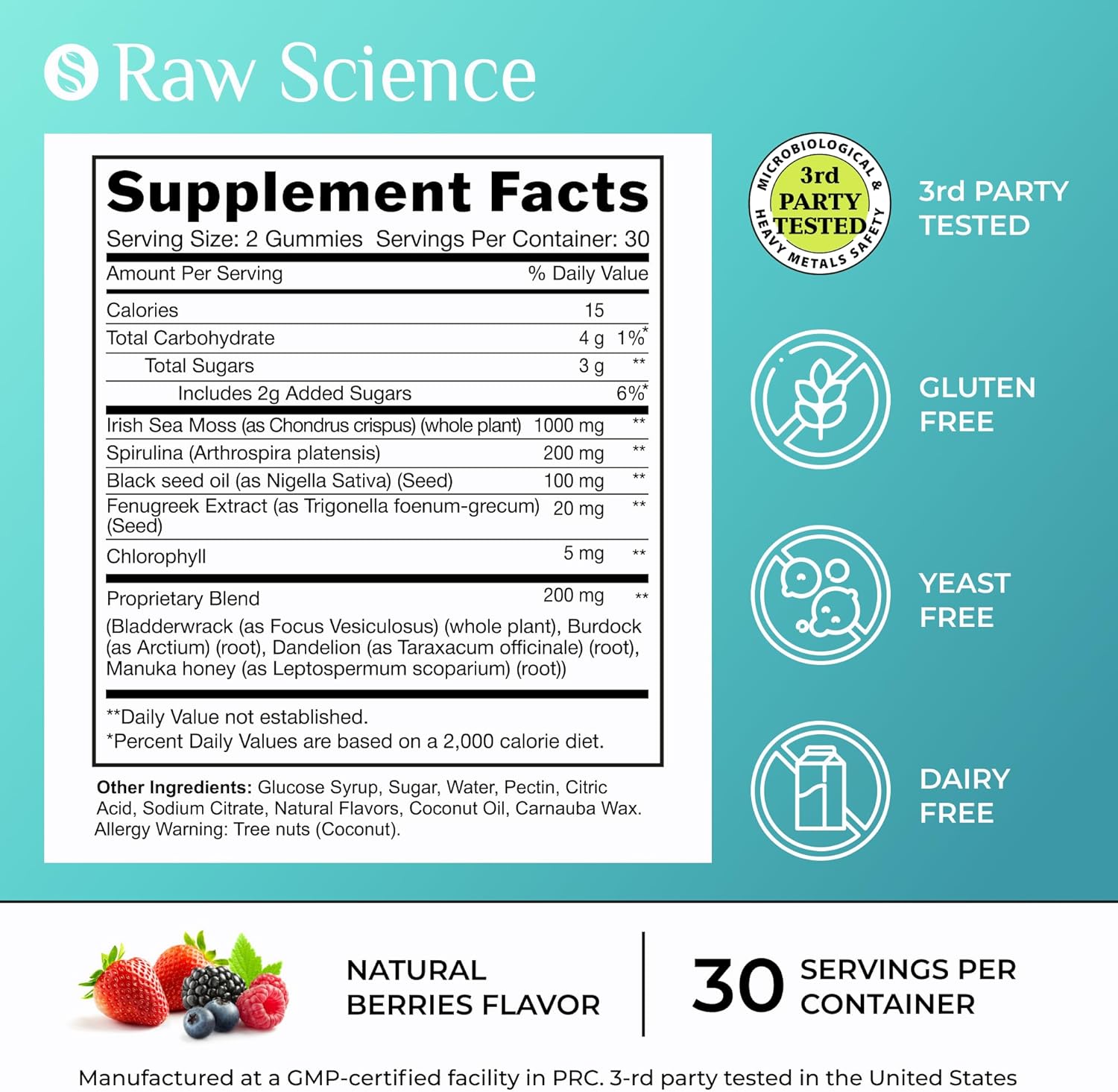 Amazon.com: Irish Sea Moss Gummies: Infographics