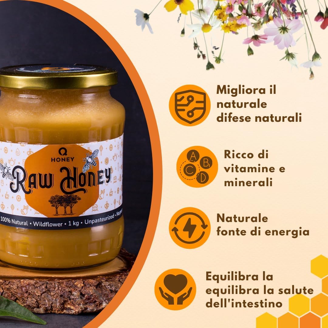 Miele Grezzo Puro 1kg: Infographics