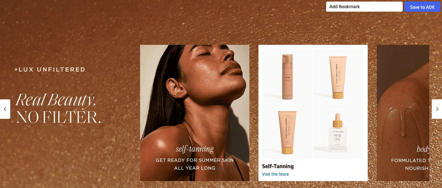 Amazon.com : + Lux Unfiltered N°32 ORIGINAL Gradual Self Tanning Cream in Rosewood: Brand Stories