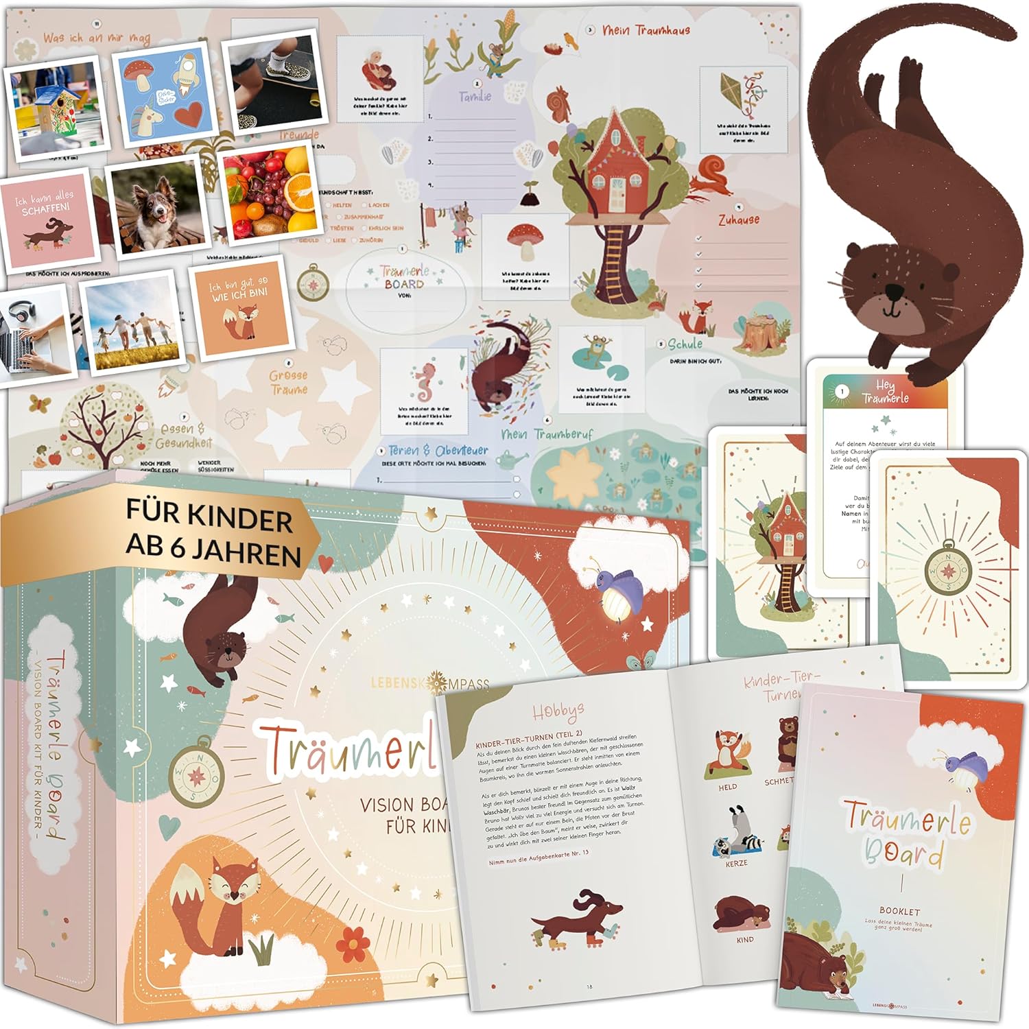 Amazon.de: LEBENSKOMPASS Träumerle Board für Kinder: Infographics