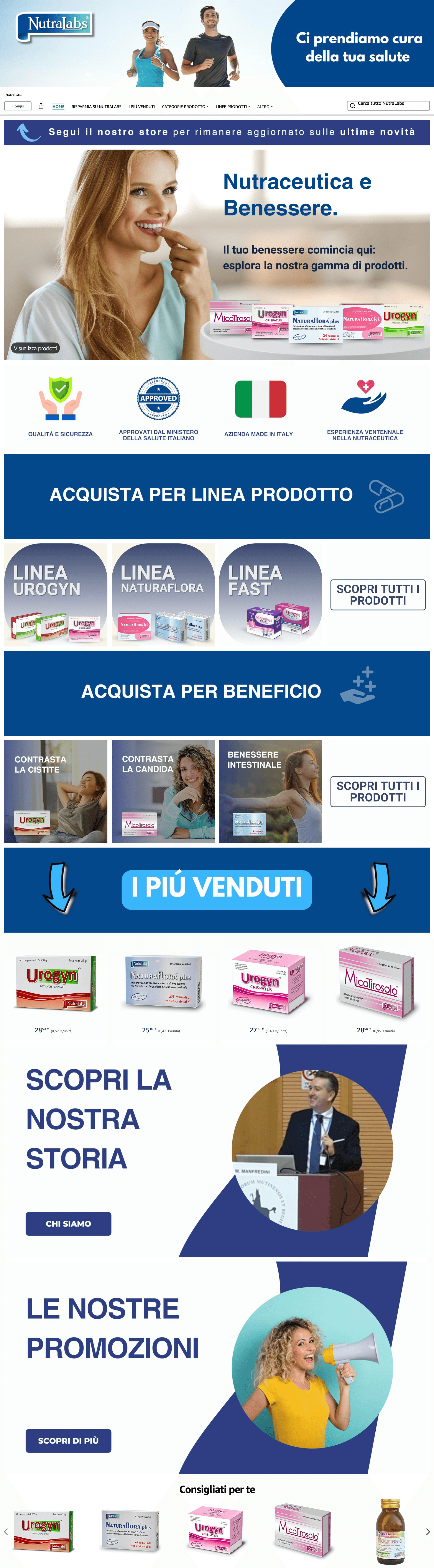 Storefront for Amazon.it: NutraLabs