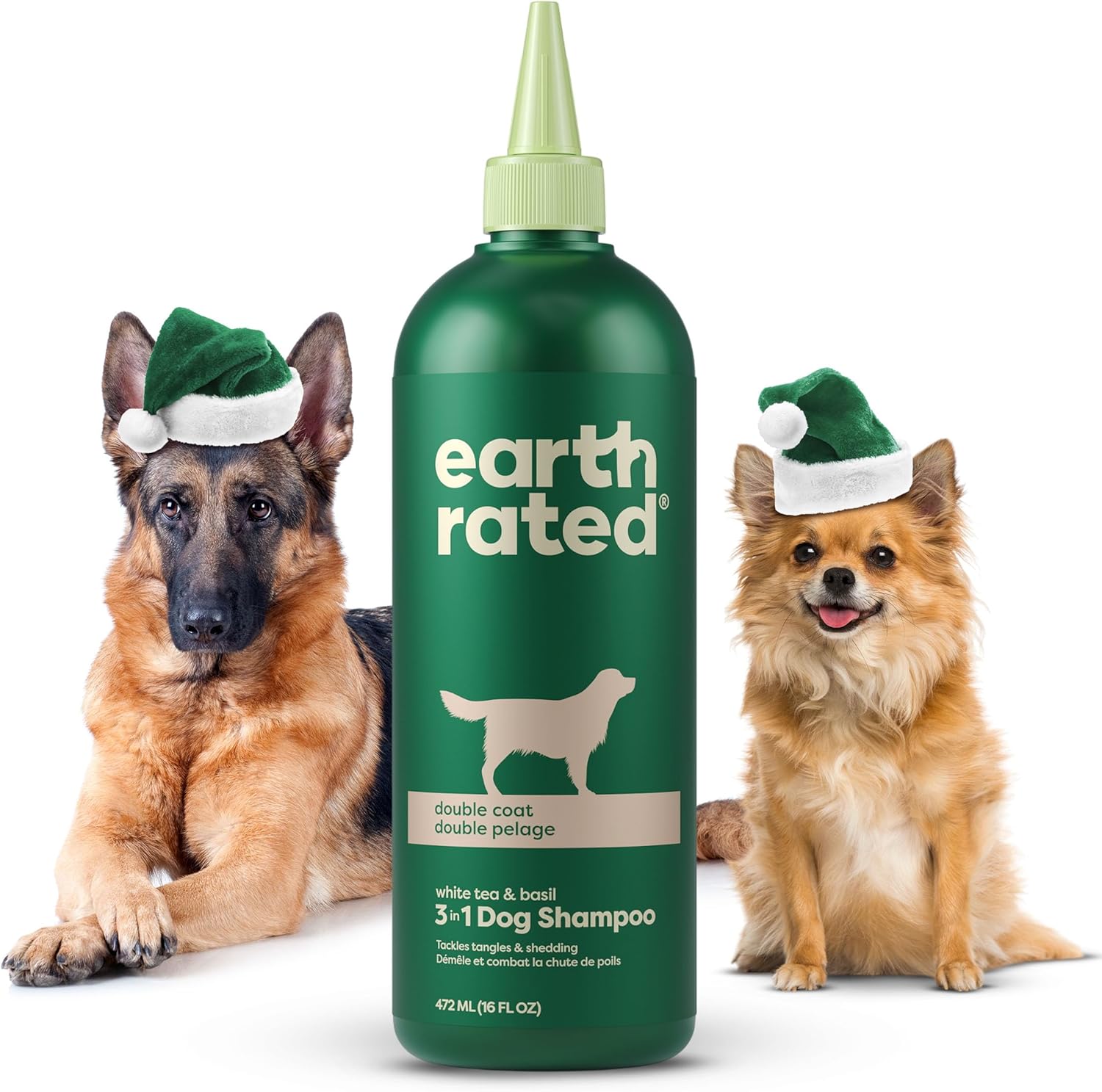 Earth Rated Coat-Specific 3-in-1 Double-Coated Dog & Puppy Shampoo: Infographics