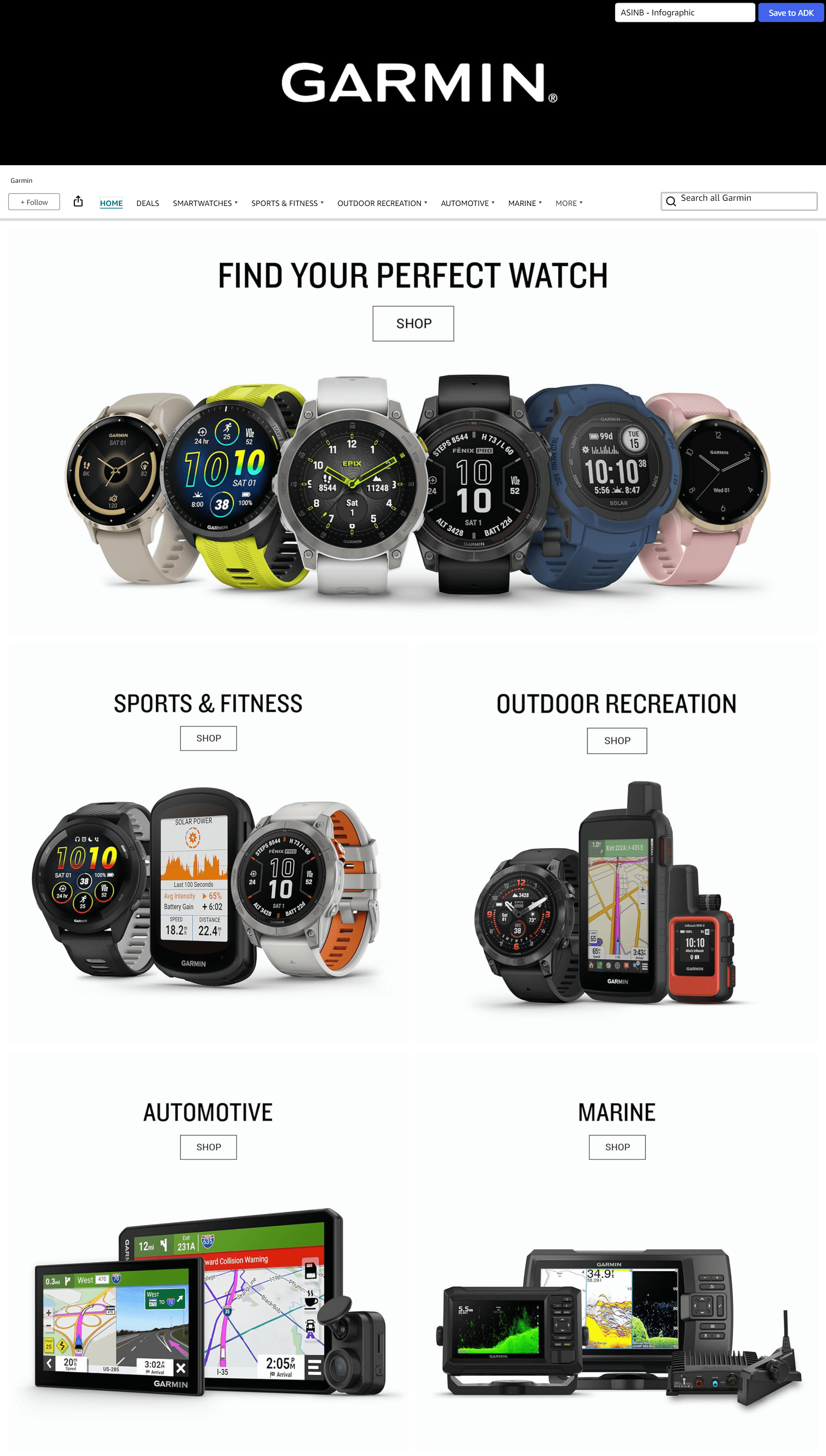 Storefront for Amazon.com: Garmin