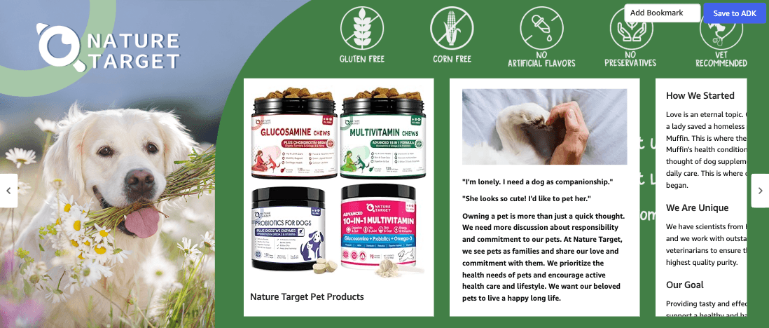 Amazon.com : Dog Multivitamin: Brand Stories