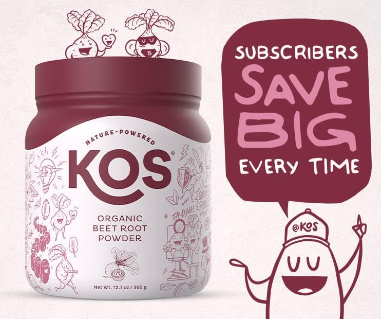 Amazon.com: KOS Organic Beet Root Powder: Infographics