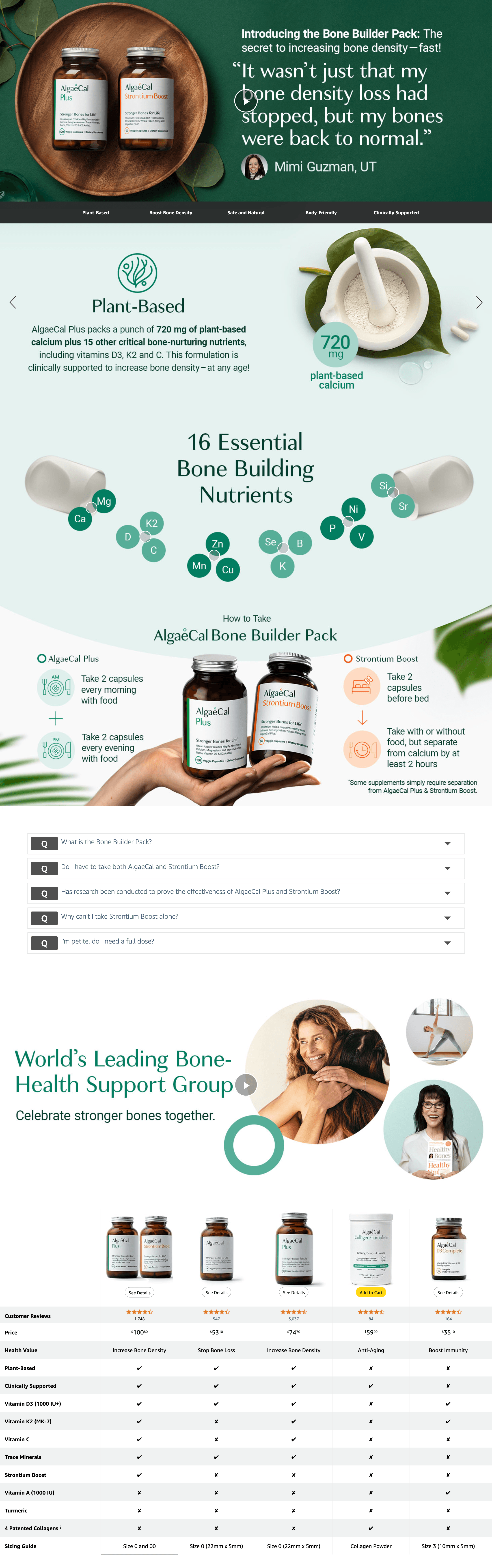 Amazon.com: AlgaeCal: A+ Premium