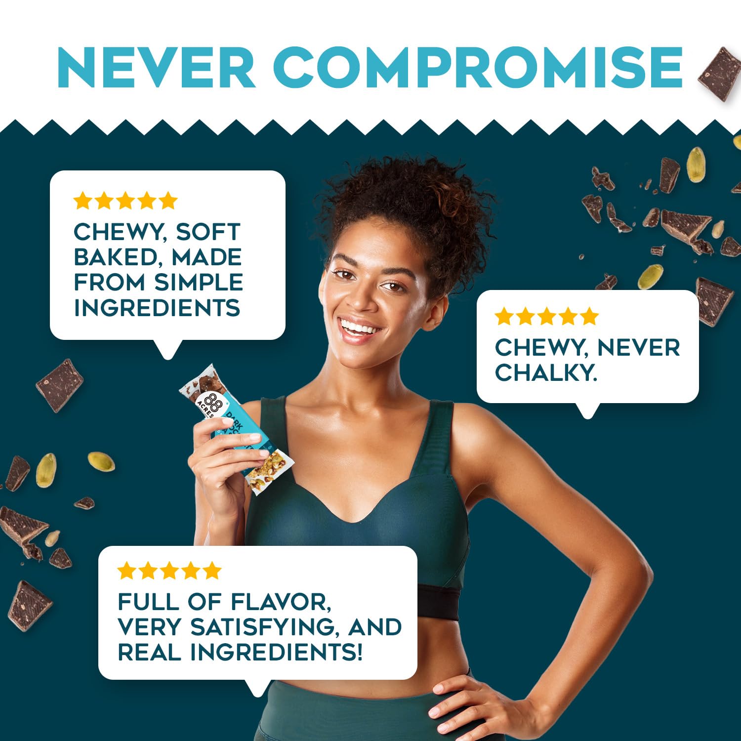 Amazon.com: 88 Acres Granola Bar Thins: Infographics