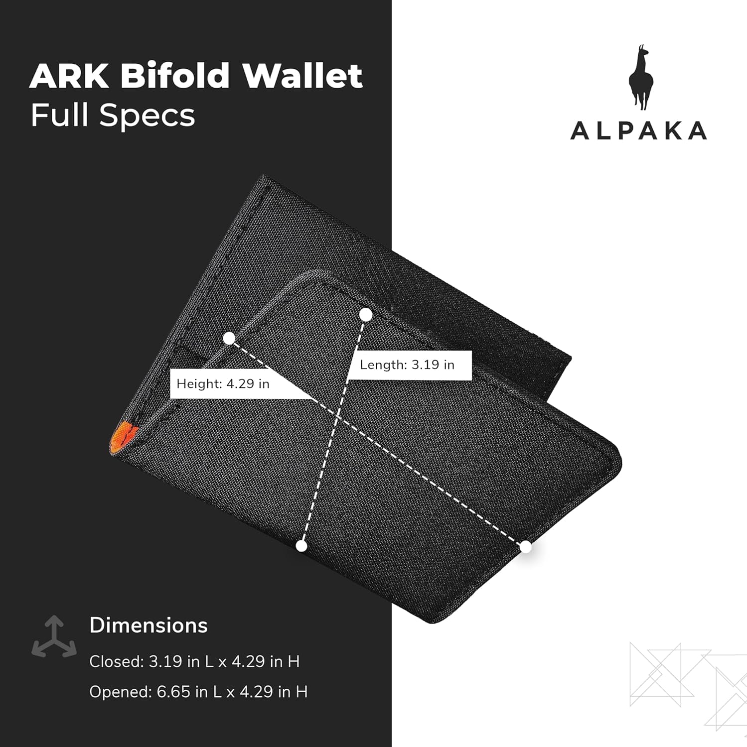 Amazon.com: ALPAKA ARK Bifold Wallet: Infographics