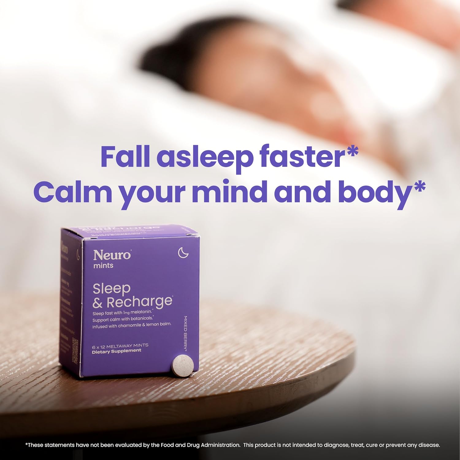 Amazon.com: Neuro Melatonin 1 mg Sleep & Recharge Mints (144 Pieces): Infographics