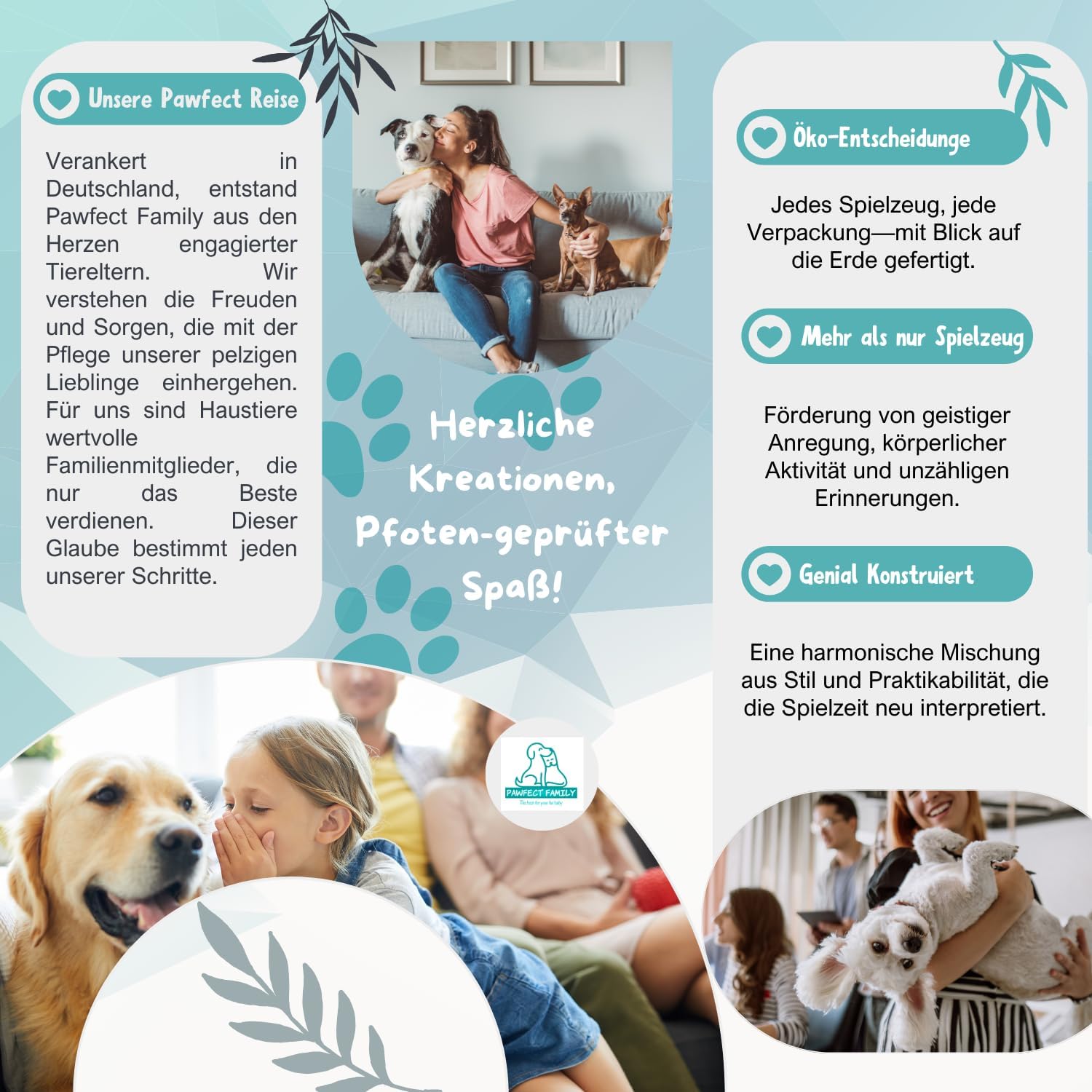 Pawfect Family® Interaktives Katzenspielzeug Set: Infographics