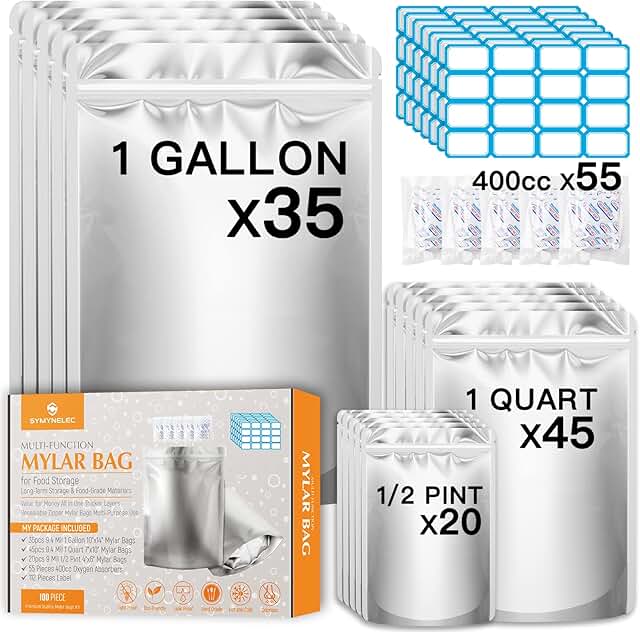 Amazon.com : mylar bags: Hero Images