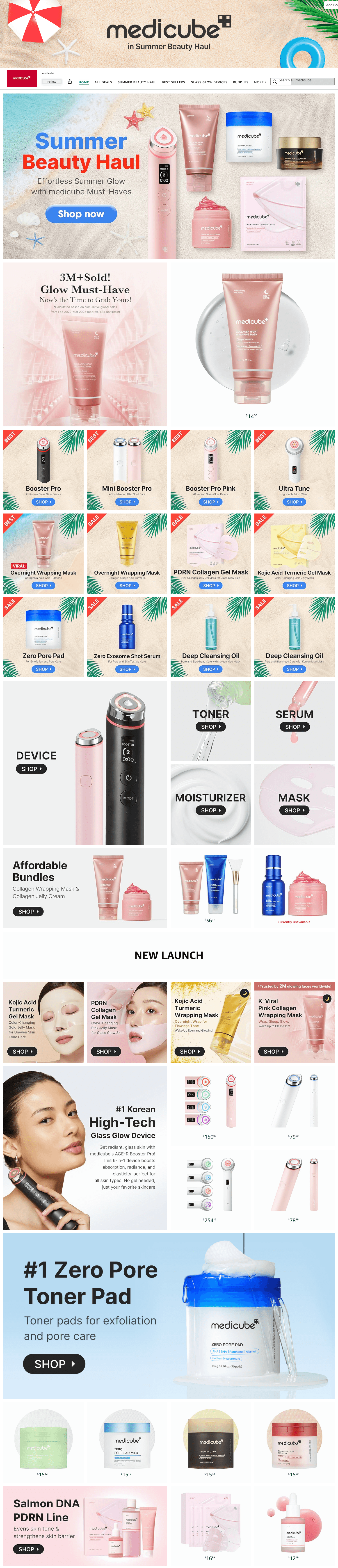 Storefront for Amazon.com: medicube