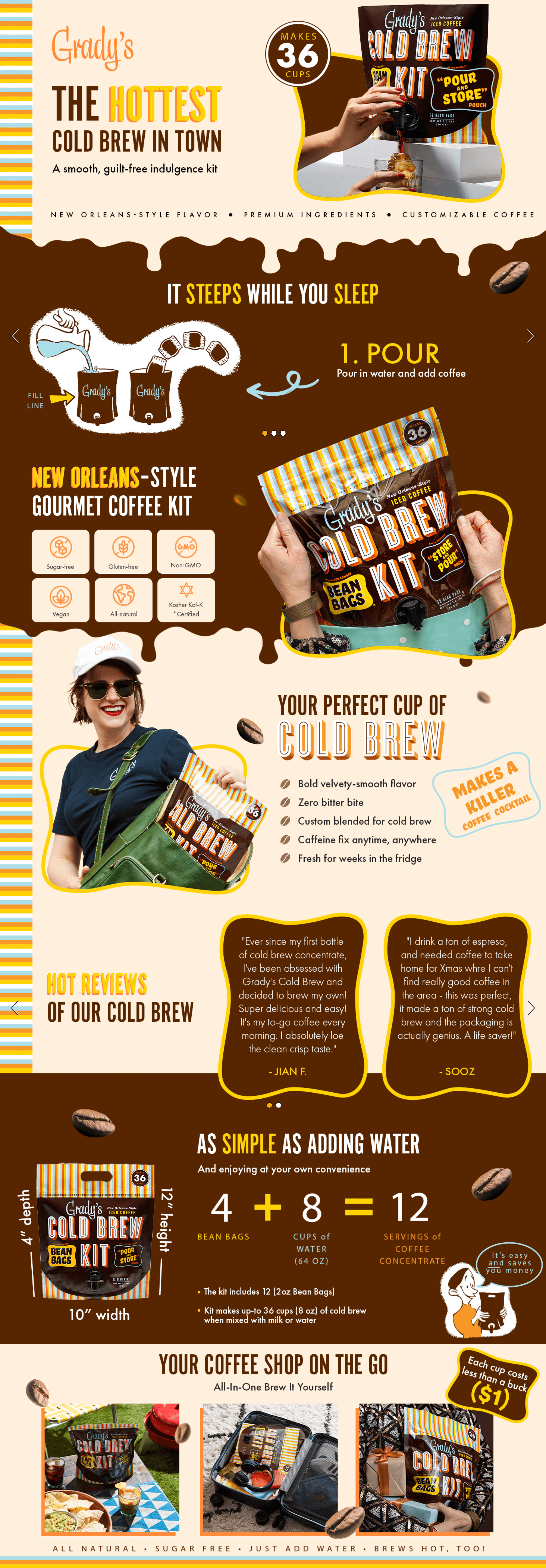 Amazon.com: Grady's Cold Brew: A+ Premium