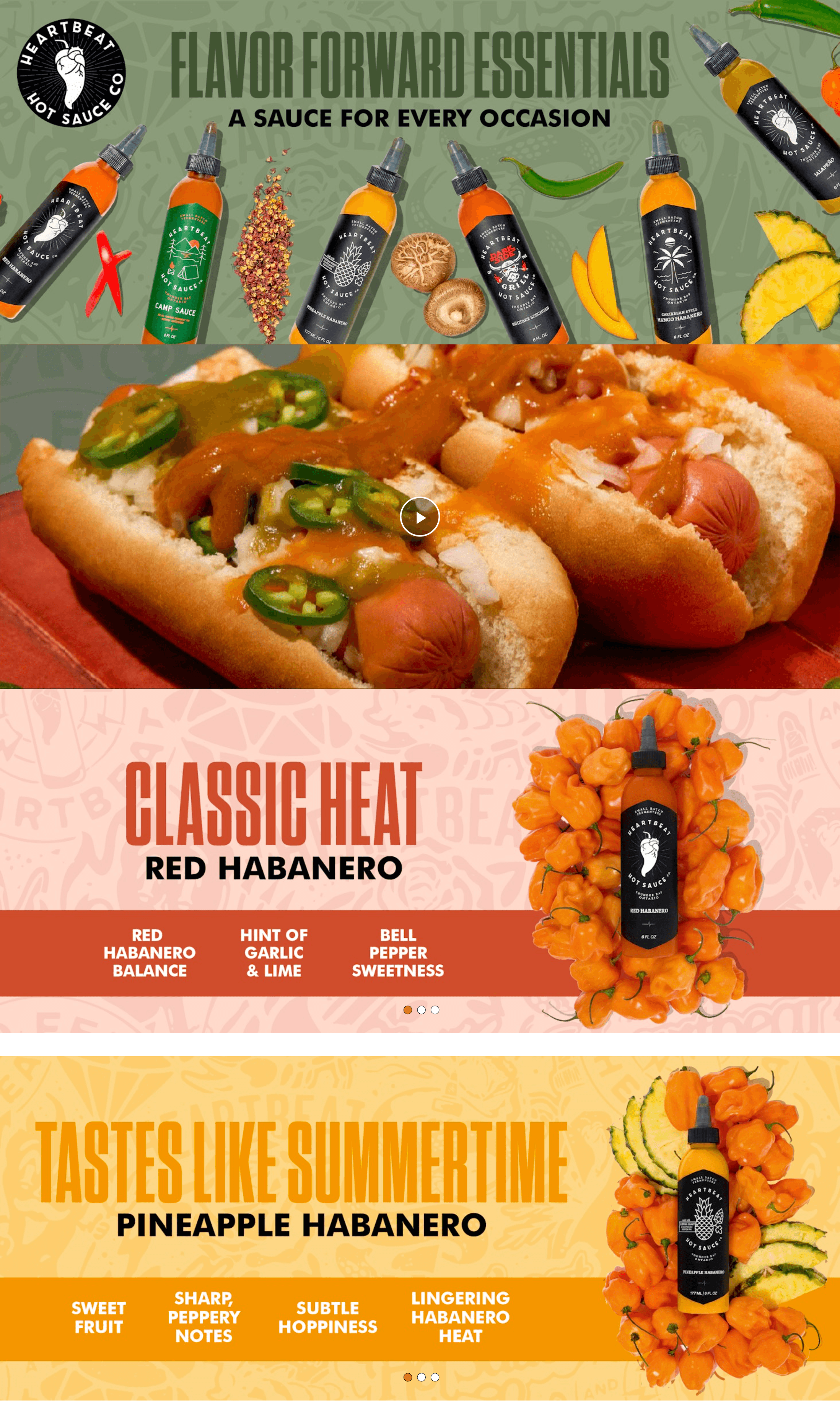 Amazon.com : Heartbeat Hot Sauce Co.: A+ Premium