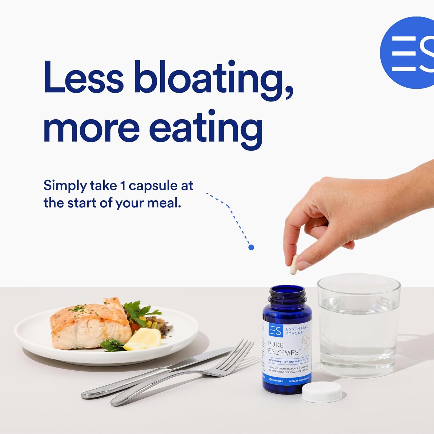 Amazon.com: Essential Stacks Pure Digestive Enzymes (Gluten: Infographics