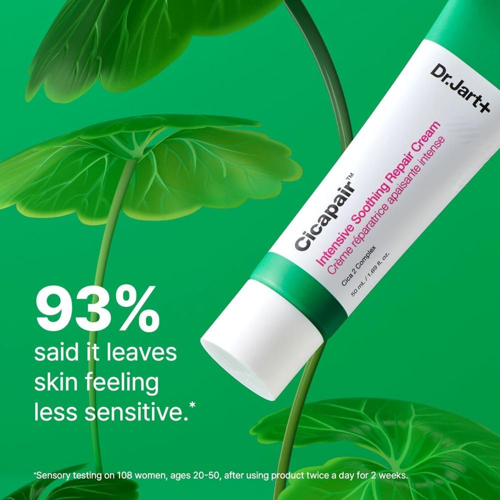 Amazon.com: Dr.Jart+ Cicapair Sensitive Skin Face Moisturizer for Redness and Barrier…: Infographics