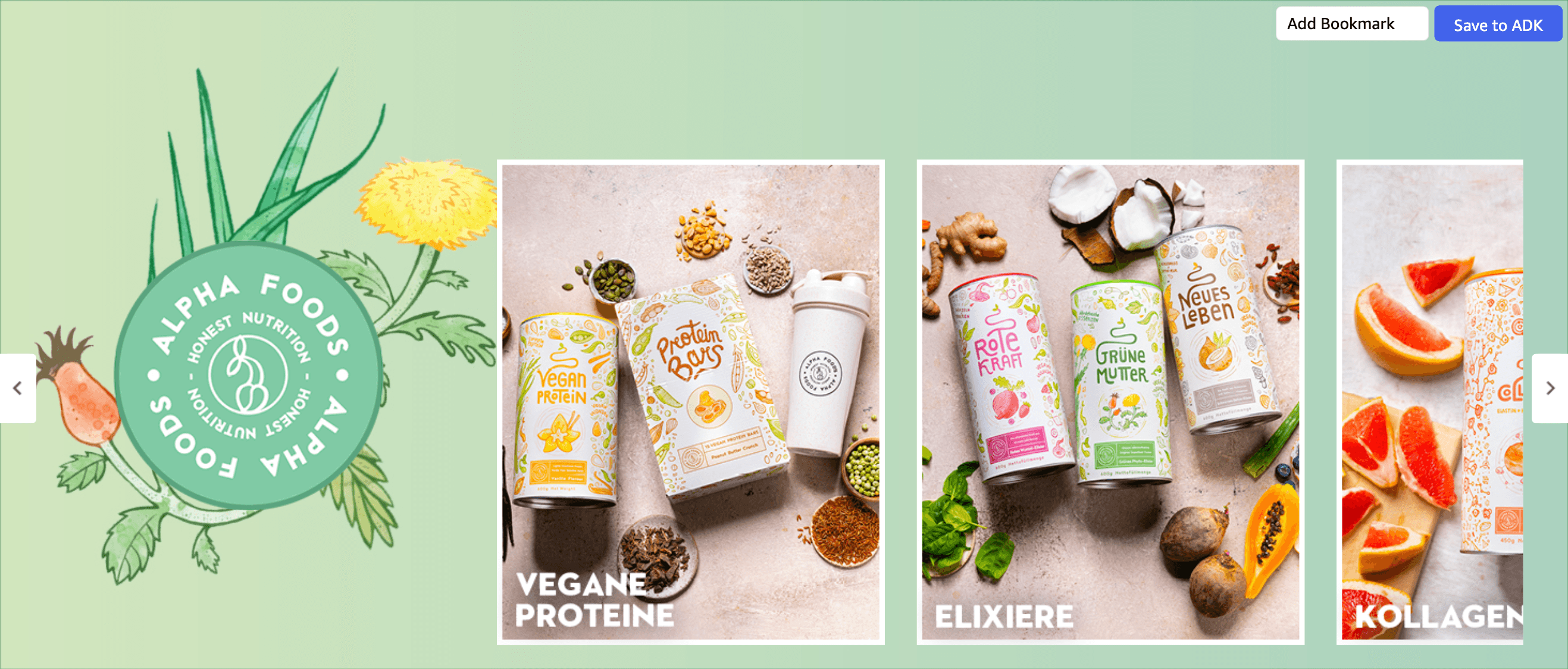 Collagen Pulver + Probiotika + Greens [400g]: Brand Stories