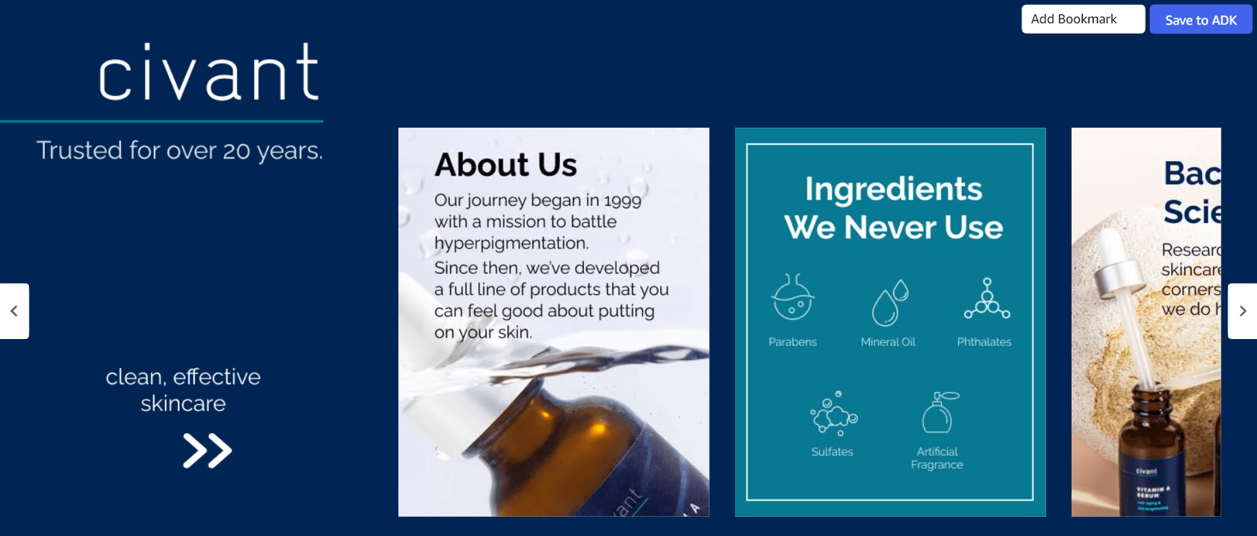 Amazon.com: Civant Firm & Renew Face Moisturizer: Brand Stories