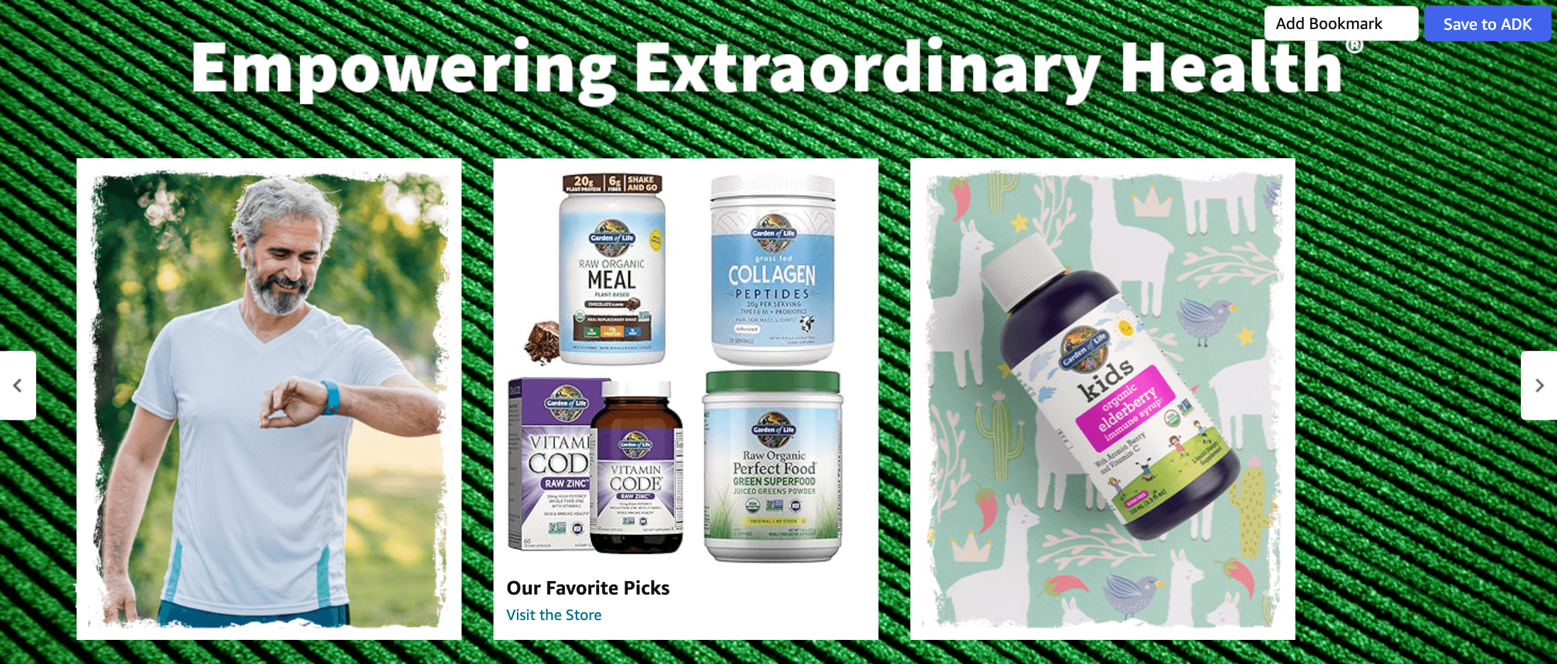 Brand Stories for Amazon.com: Garden of Life Raw Organic Meal Replacement Shakes