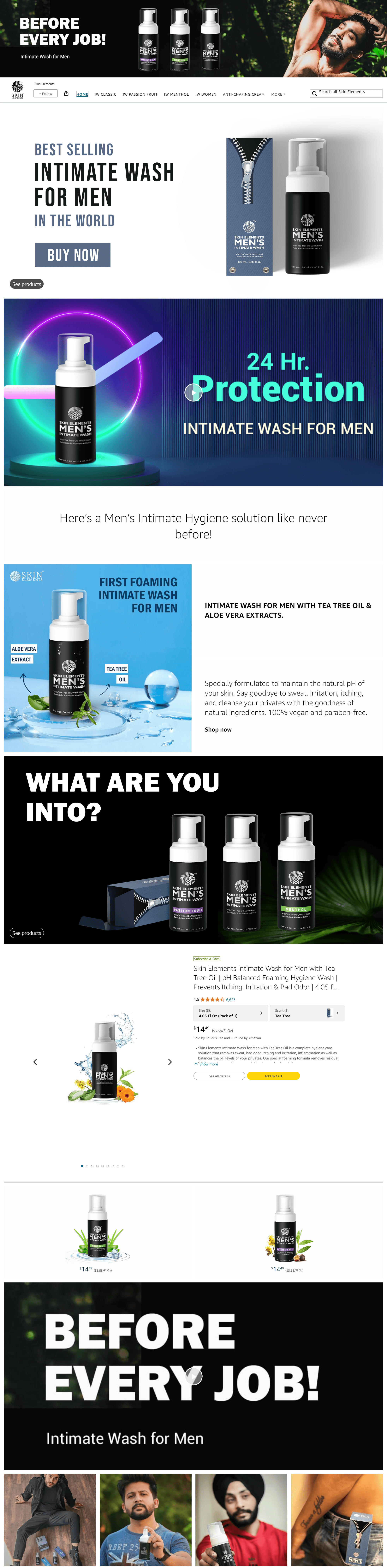Storefront for Amazon.com: Skin Elements