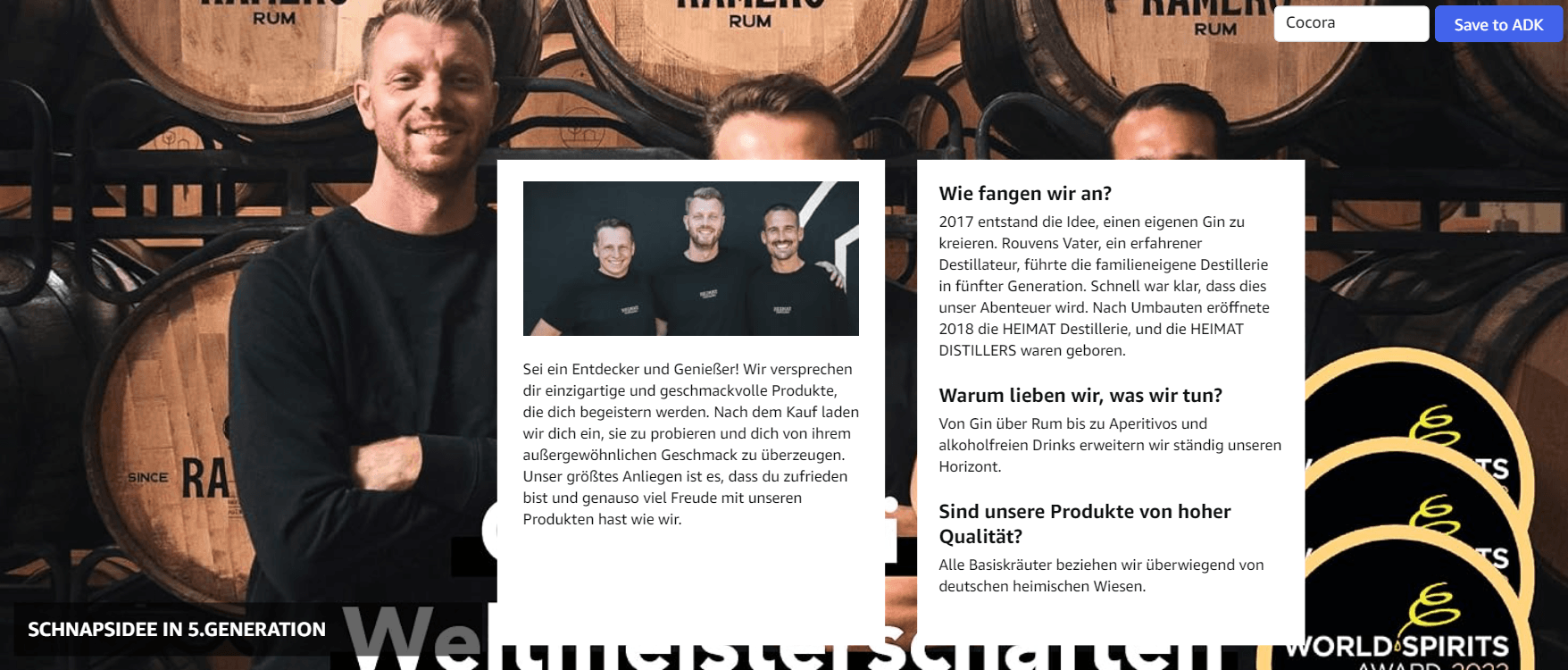 VOGELFREI COLOR alkoholfreie Alternative 0,0% mit Farbeffekt: Brand Stories