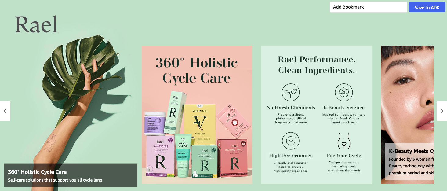 Amazon.com: Rael Pads For Women: Brand Stories