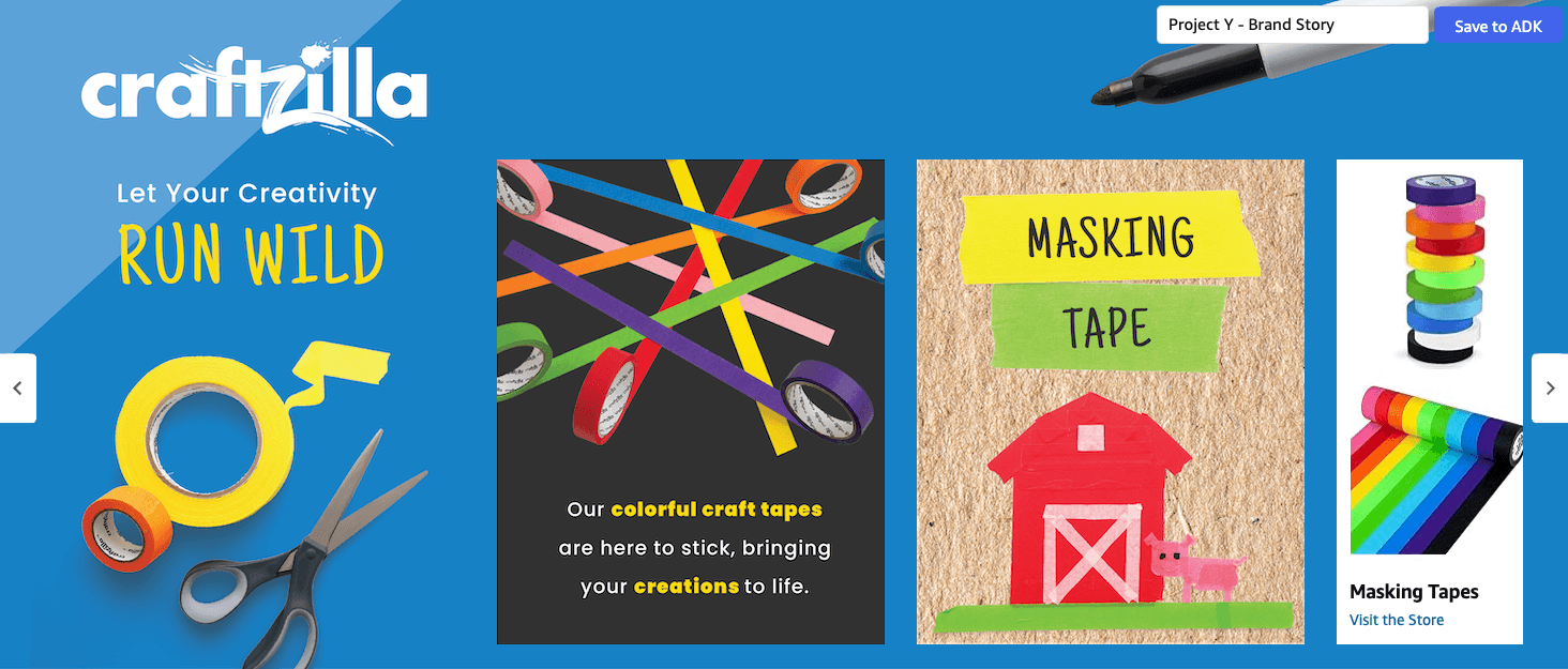 Amazon.com: Craftzilla Rainbow Colored Duct Tape Pack: Brand Stories