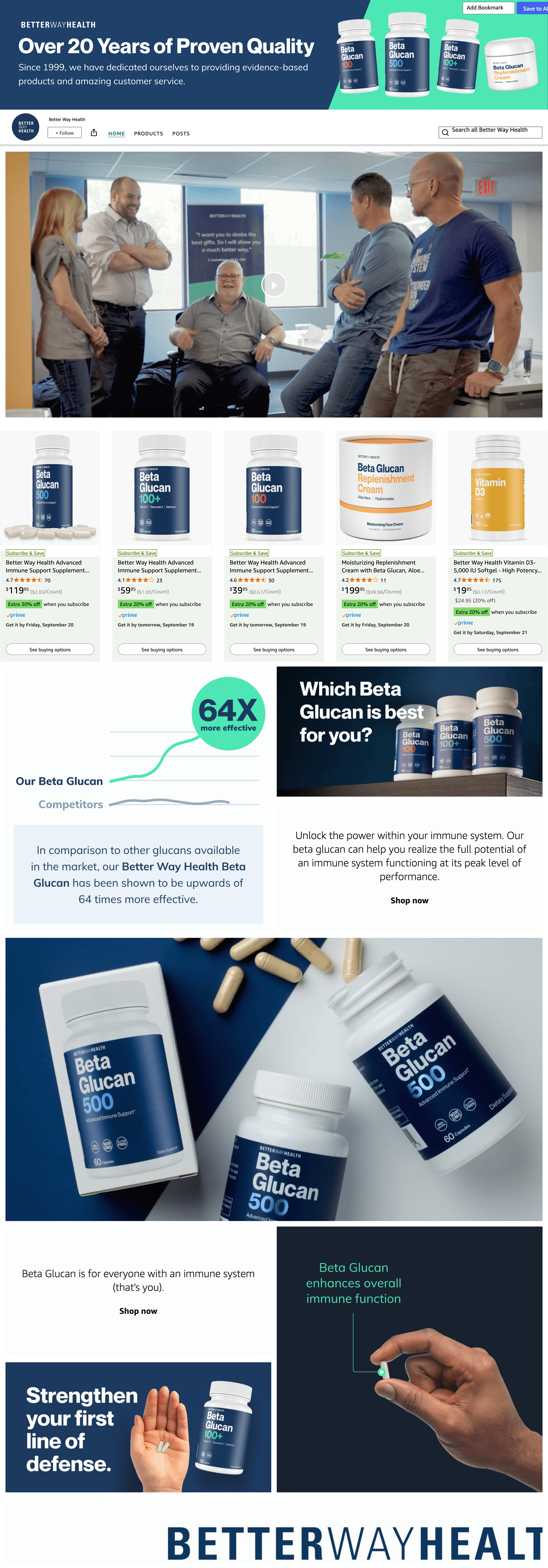 Amazon.com: Better Way Health: Storefront