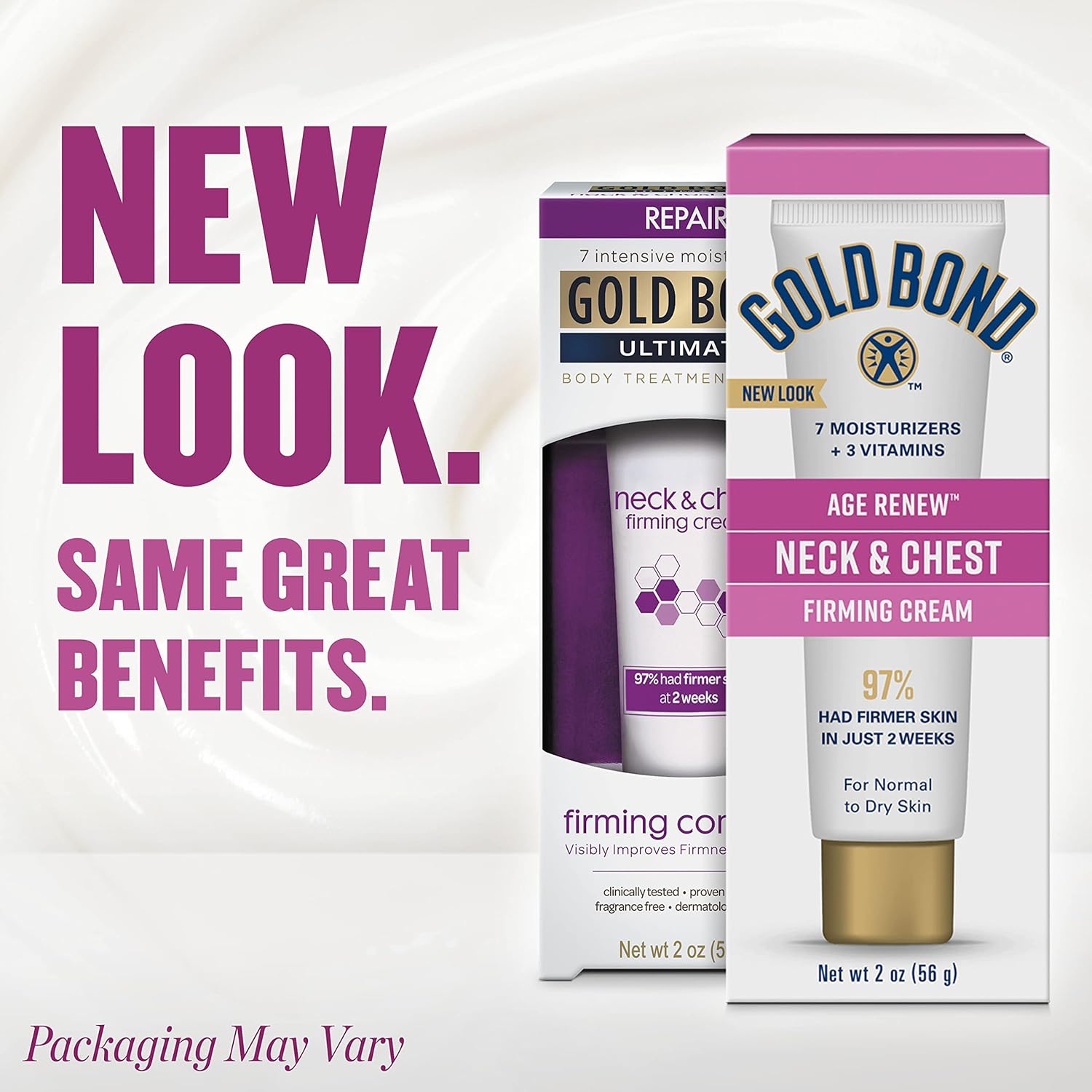 Amazon.com: Gold Bond Age Renew Neck & Chest Firming Cream: Infographics
