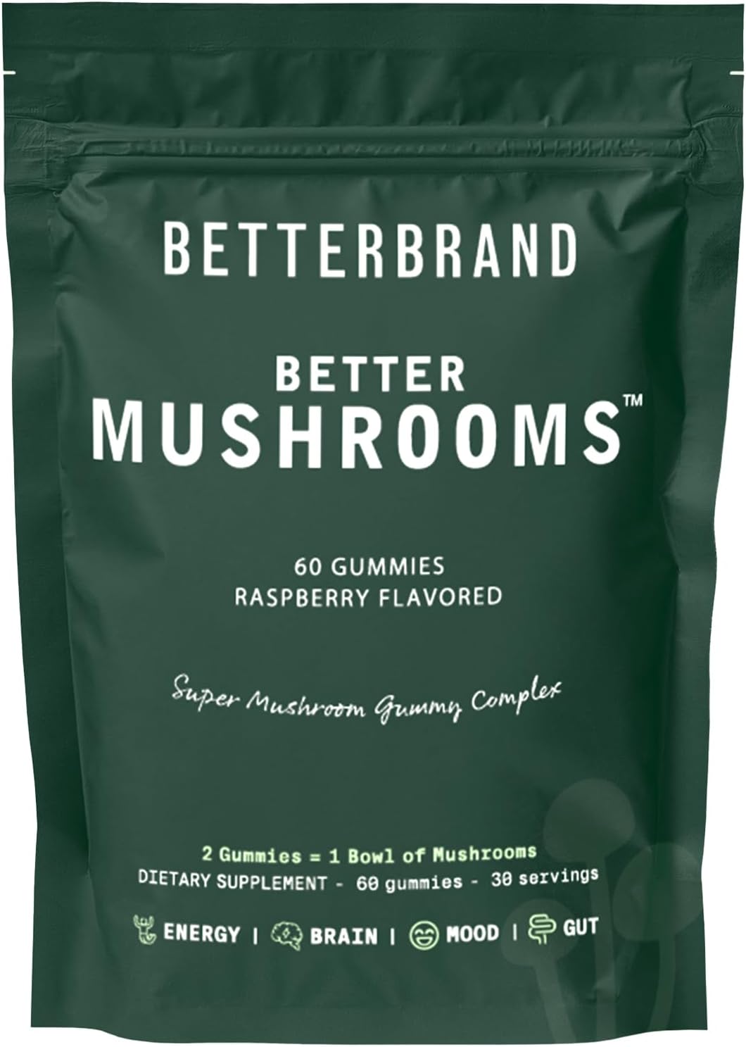 Amazon.com: Betterbrand BetterMushrooms Mushroom Gummies to Support Gut Health: Infographics