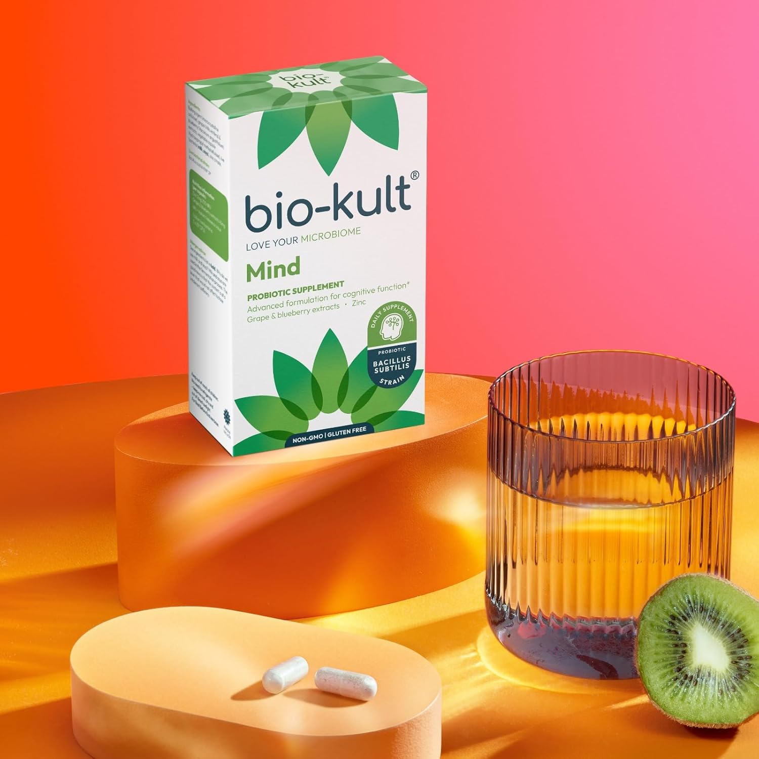 Amazon.com: Bio-Kult Mind Probiotic Supplement for Cognitive Function with Added Grape…: Infographics