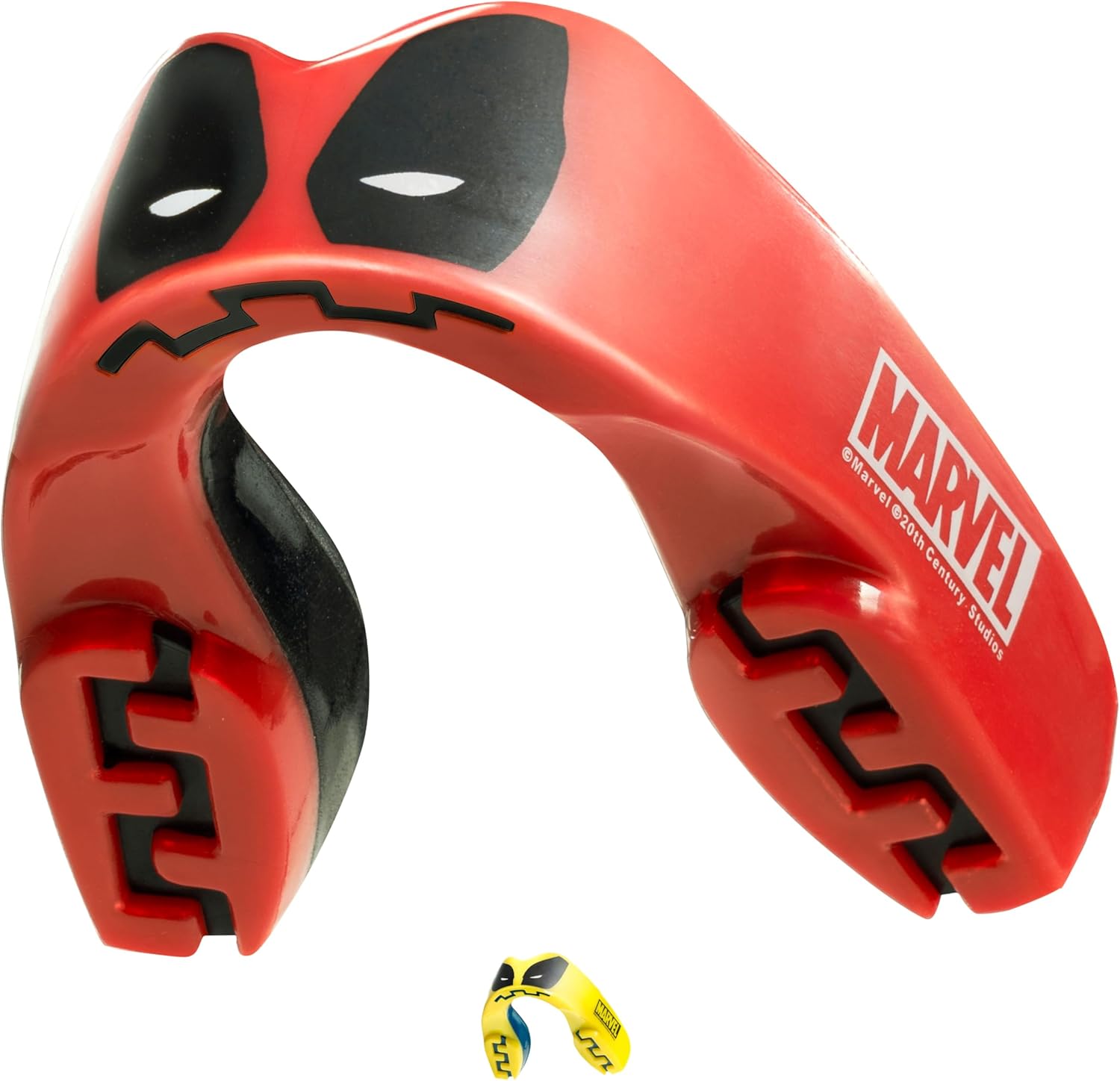Amazon.com: Marvel Deadpool Sports Mouthguard Dual Layer Premium Protection Adult Gum…: Infographics