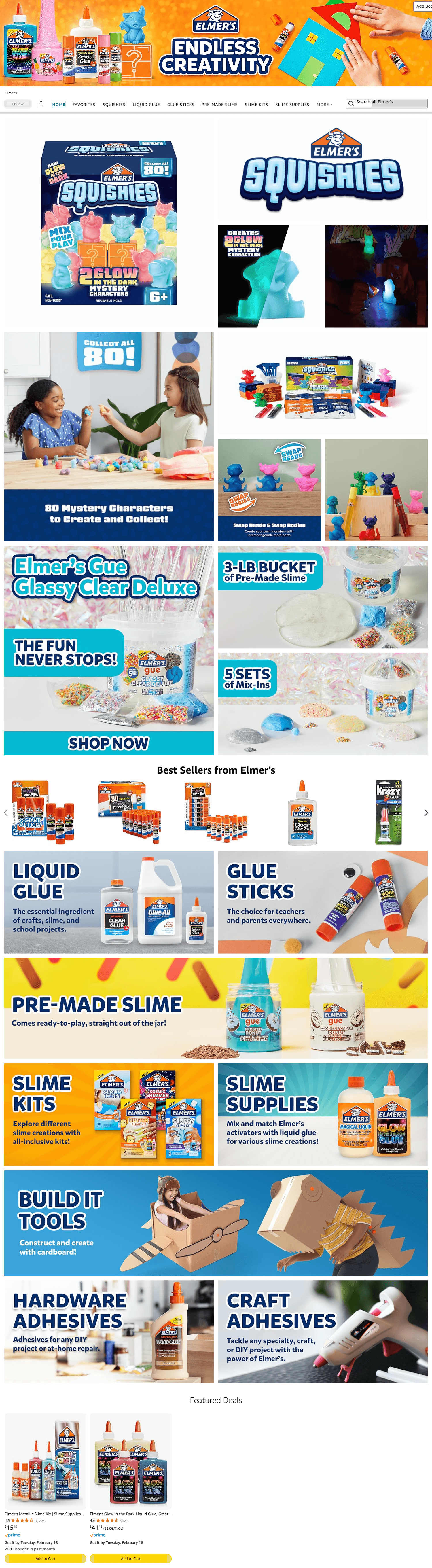 Amazon.com: Elmer's: Storefront