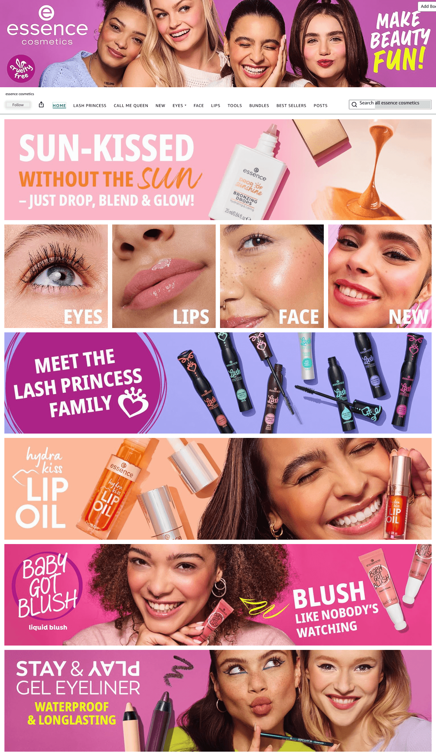 Amazon.com: essence cosmetics: Storefront