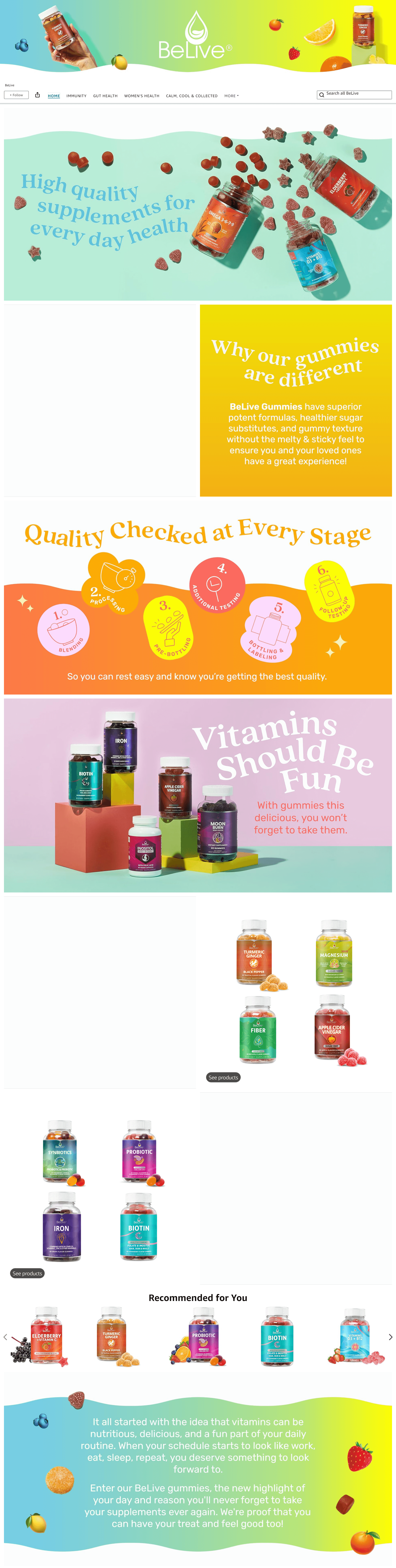Storefront for Amazon.com: BeLive