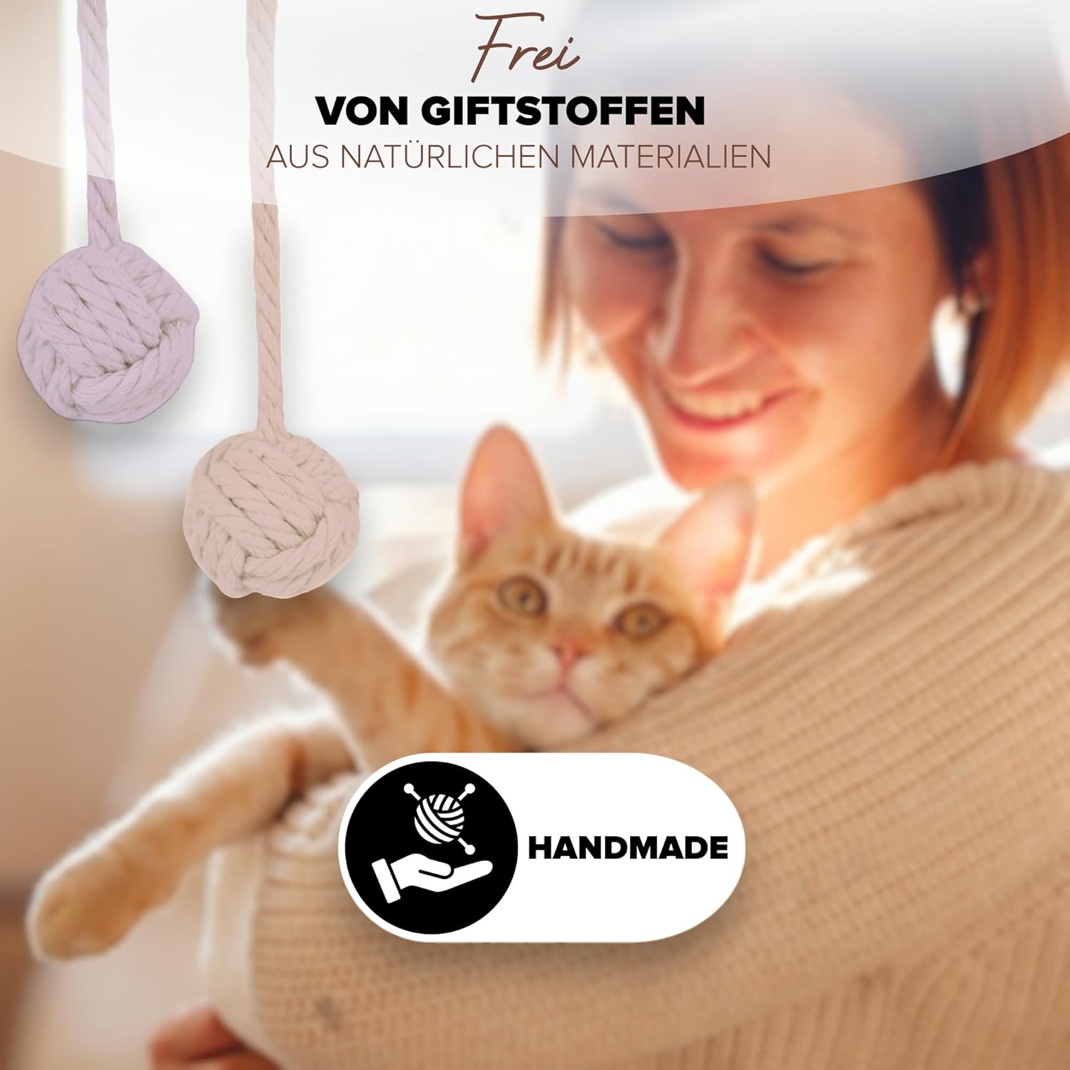 Petriumph® Katzenspielzeug Angel: Infographics