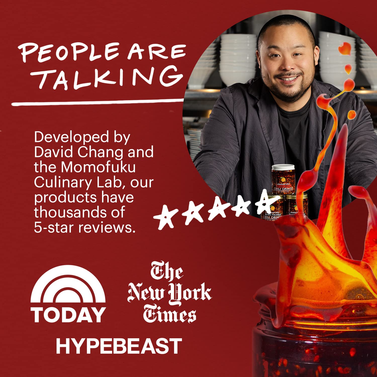 Amazon.com : Momofuku Chili Crunch by David Chang: Infographics