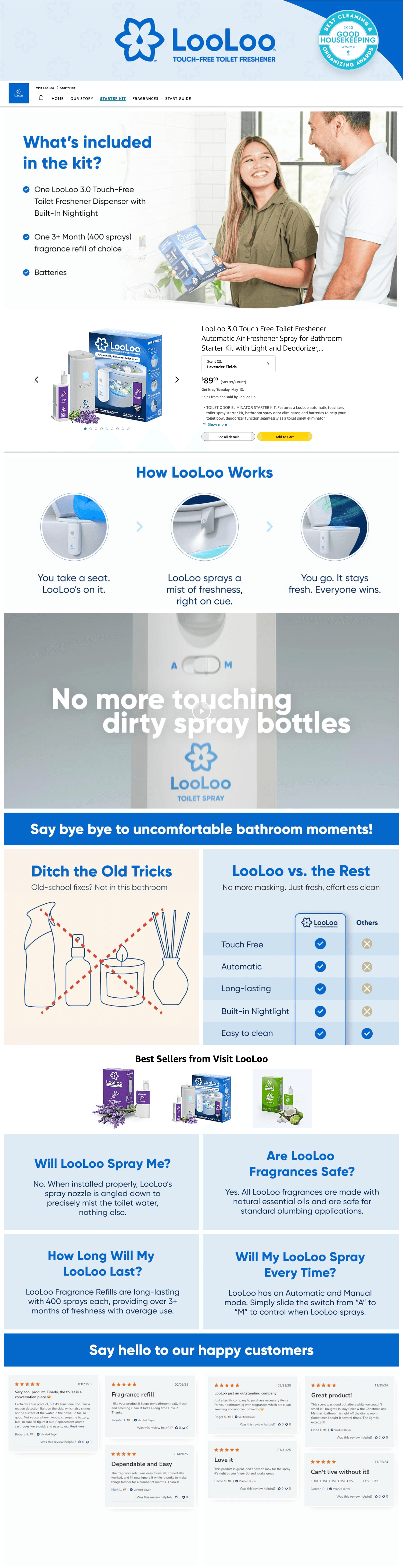 Storefront for Amazon.com: Visit LooLoo : Starter Kit