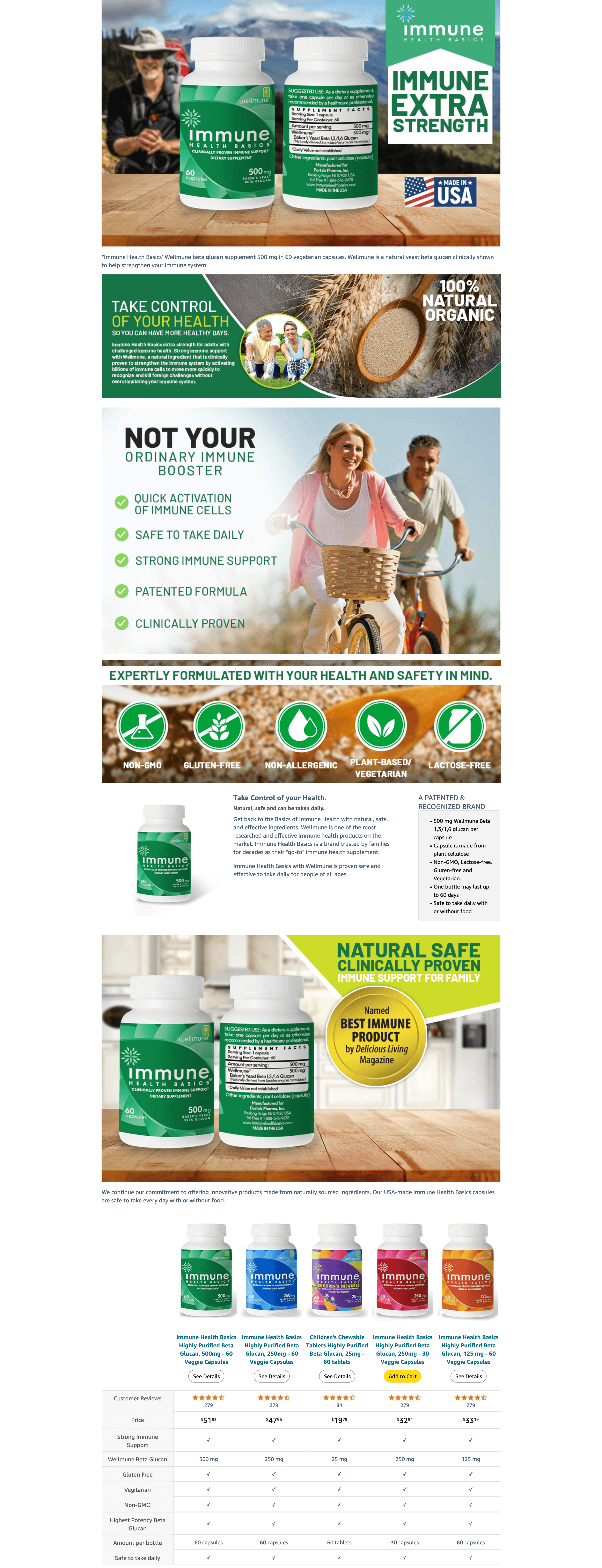 Amazon.com: Immune Health Basics Ultra Strength Immunity: A+ Premium