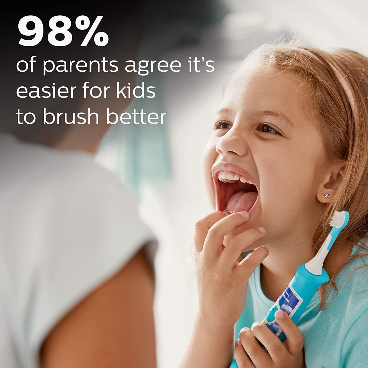Amazon.com: Philips Sonicare for Kids 3+ Bluetooth Connected Rechargeable Electric Power…: Infographics